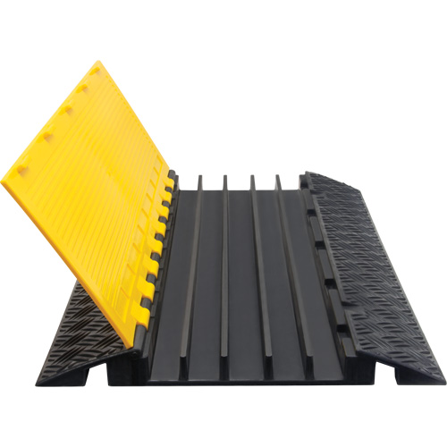 Polyurethane Cable Protector, 5 Channels, 35.43" L x 19.69" W x 2" H Moffatt Supply & Specialties