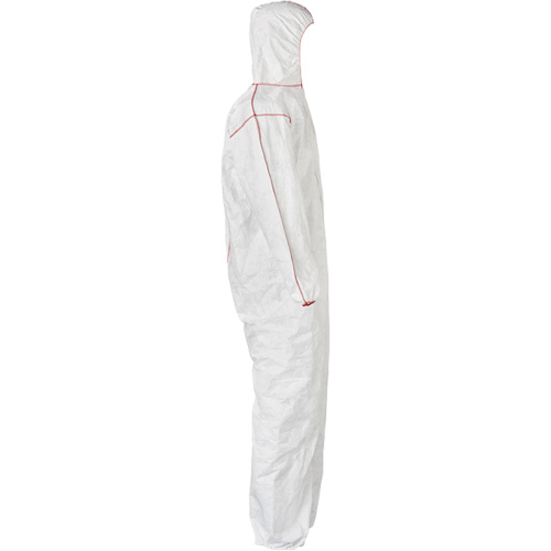 SFR Coveralls with Hood, Medium, White, Tyvek&reg; 400 Moffatt Supply & Specialties