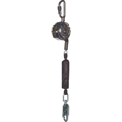 C&acirc;ble de limiteur de chute personnel 36CS V-TEC, 10', Acier galvanis&eacute;, Pivotant Moffatt Supply & Specialties