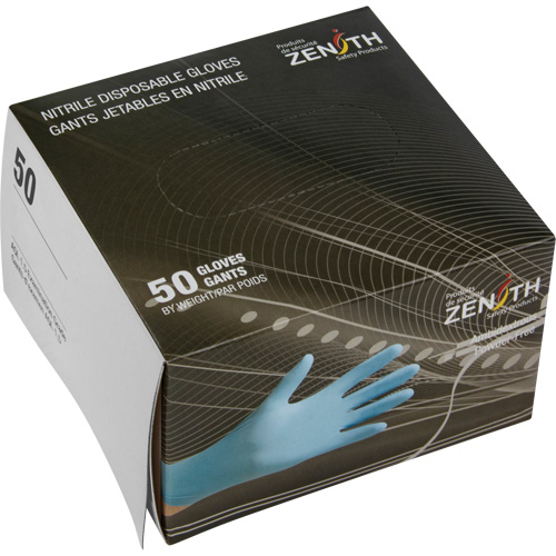 Vending Pack Disposable Gloves, Small, Nitrile, 4.5-mil, Powder-Free, Blue, Class 2 Moffatt Supply & Specialties
