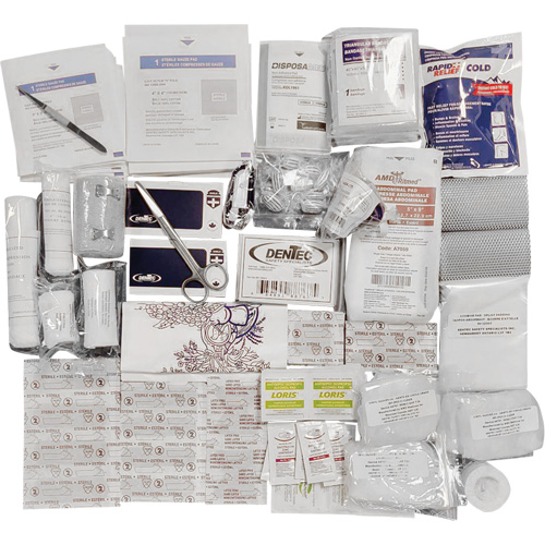 Trousse de premiers soins de interm&eacute;diaire et recharge Shield, R&eacute;pond &agrave; la norme CSA Z1220-17 type 3 environnements &agrave; haut risque, Petit (2-25 travailleurs) Moffatt Supply & Specialties