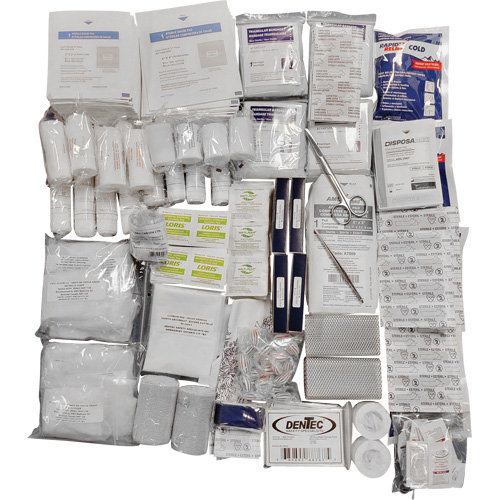 Trousse de premiers soins de interm&eacute;diaire et recharge Shield, R&eacute;pond &agrave; la norme CSA Z1220-17 type 3 environnements &agrave; haut risque, Grand (51-100 travailleurs) Moffatt Supply & Specialties
