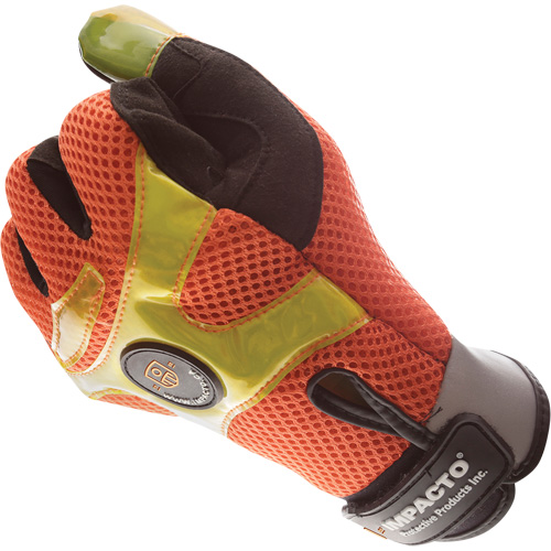 Gants antivibration haute visibilit&eacute; Air Glove, Taille Moyen/8 Moffatt Supply & Specialties