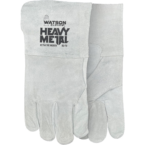 The Hacker Welding Gloves, Split Cowhide, Size One Size Moffatt Supply & Specialties