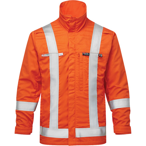 UltraSoft&reg; 7 oz. Skyline Summer Bomber Jacket, 2X-Large, High Visibility Orange Moffatt Supply & Specialties