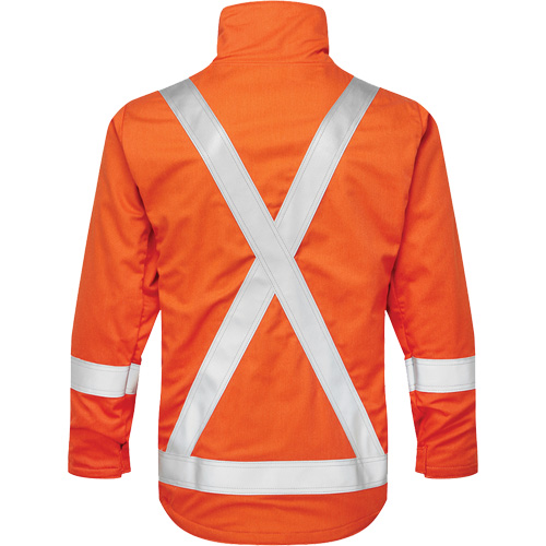 UltraSoft&reg; 7 oz. Skyline Summer Bomber Jacket, 2X-Large, High Visibility Orange Moffatt Supply & Specialties