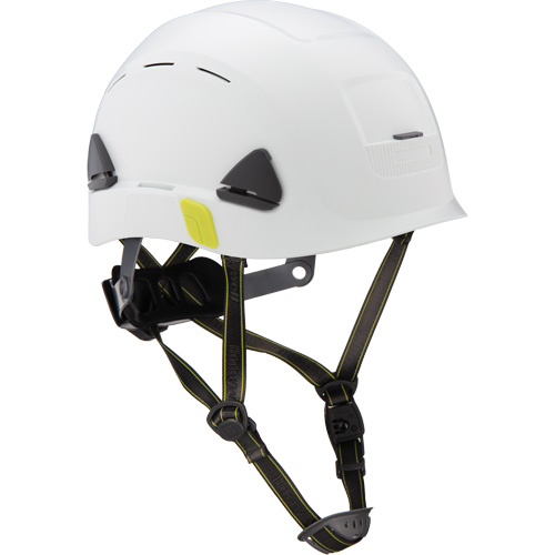 Casque de s&eacute;curit&eacute; d'escalade Fibre Metal, R&eacute;pond aux normes CSA type 2, Suspension Rochet, Ventil&eacute; Moffatt Supply & Specialties
