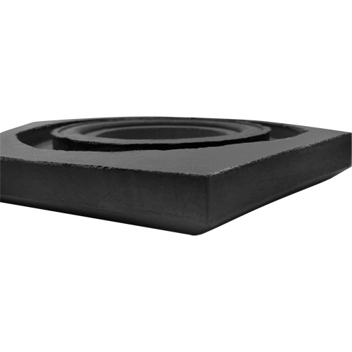 Base de canaliseur en caoutchouc, 15 lb Moffatt Supply & Specialties