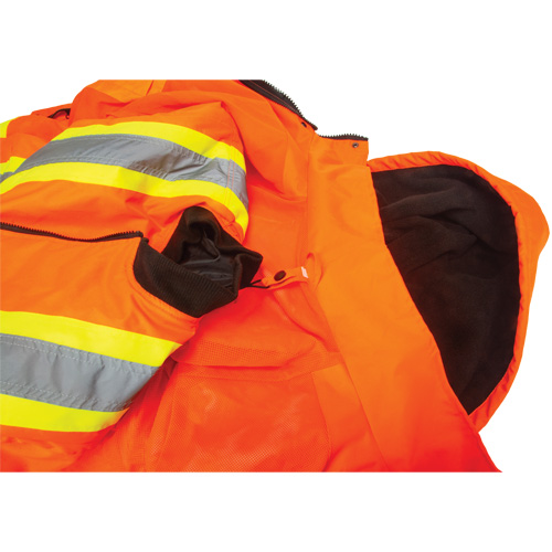 Parka d'hiver imperm&eacute;able 7-en-1, Orange haute visibilit&eacute;, Grand Moffatt Supply & Specialties