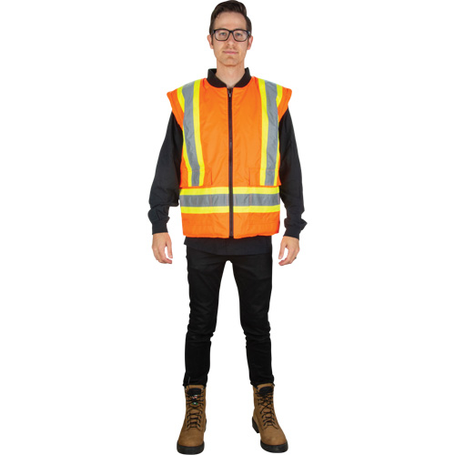 Parka d'hiver imperm&eacute;able 7-en-1, Orange haute visibilit&eacute;, Grand Moffatt Supply & Specialties