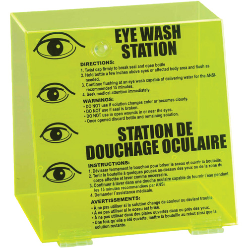 Poste de douche oculaire, Simple Moffatt Supply & Specialties