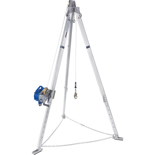 Confined Space Aluminum Tripod with 3-Way SRL 8301098 Moffatt Supply & Specialties