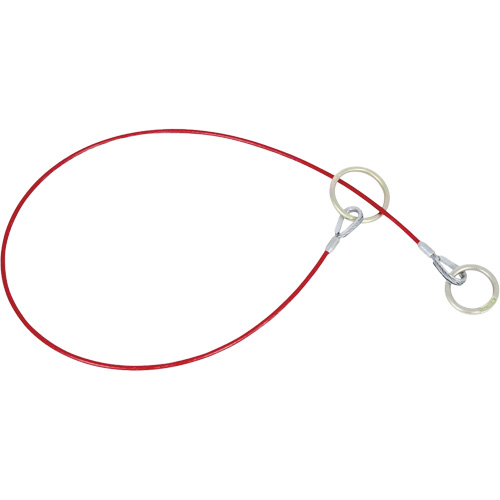 AS-21110-6 6' Cable Anchor with O-Ring Ends, Sling, Permanent Use Moffatt Supply & Specialties