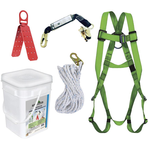 RK4-25 Compliance Roofer's Kit with Reusable Bracket, Roofer's Kit Moffatt Supply & Specialties