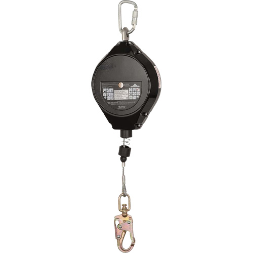 SRL-73302-60LE Self-Retracting Lifeline, 60', Galvanized Steel, Swivel Moffatt Supply & Specialties