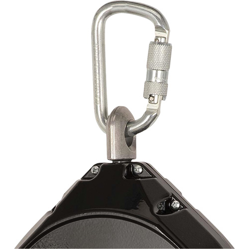 SRL-73302-60LE Self-Retracting Lifeline, 60', Galvanized Steel, Swivel Moffatt Supply & Specialties