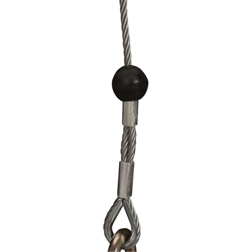 SRL-73303-96 Cable Self-Retracting Lifeline with Recovery, 96', Galvanized Steel, Swivel Moffatt Supply & Specialties