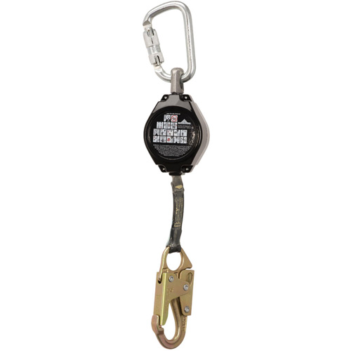 SRL-76105-6AR Cordage de s&eacute;curit&eacute; autor&eacute;tractable r&eacute;sistant &agrave; l'arc &eacute;lectrique, 6', Dyneema, Pivotant Moffatt Supply & Specialties