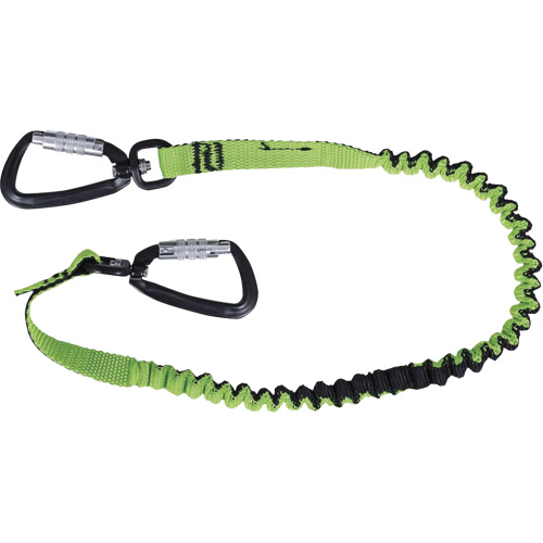 TT-9903 Slim Line Tool Lanyard, Bungee, Dual Carabiner Moffatt Supply & Specialties