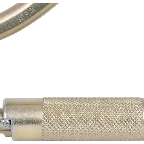 CP-04011-1 Zinc Plated Carabiner with 2" Gate Opening, Steel Moffatt Supply & Specialties