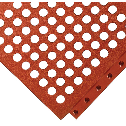 Tuiles ouvertes &agrave; imbrication en caoutchouc pour planchers 24/Seven Locksafe Grade A Moffatt Supply & Specialties