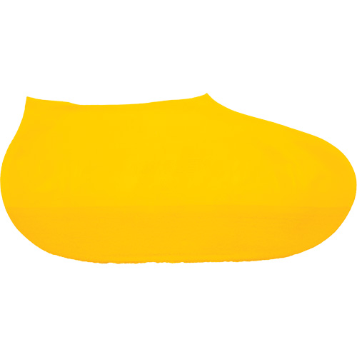 Boot Saver&reg; Disposable Shoe Cover, Medium, Rubber Latex, Yellow Moffatt Supply & Specialties