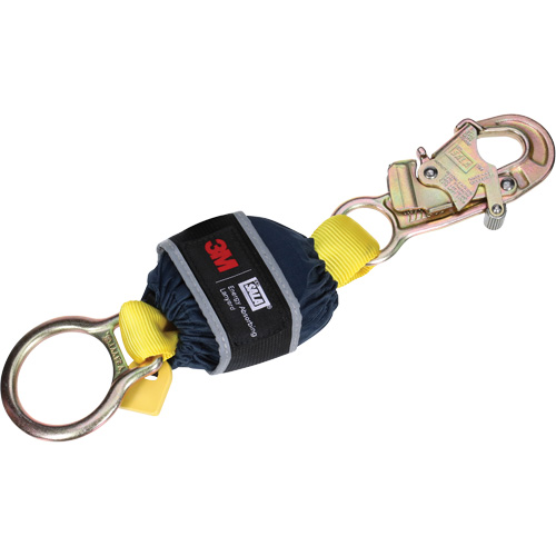 Shock Absorber, 1.3', D-Ring Center, Snap Hook Leg Ends Moffatt Supply & Specialties