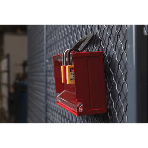Boîtier verrouillable pour groupe SlimView, Rouge Moffatt Supply & Specialties