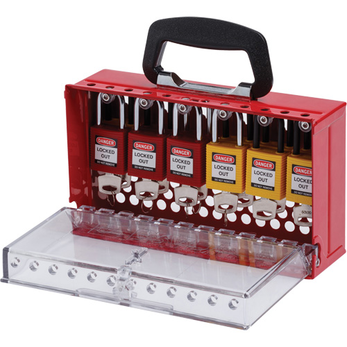 Boîtier verrouillable pour groupe SlimView, Rouge Moffatt Supply & Specialties