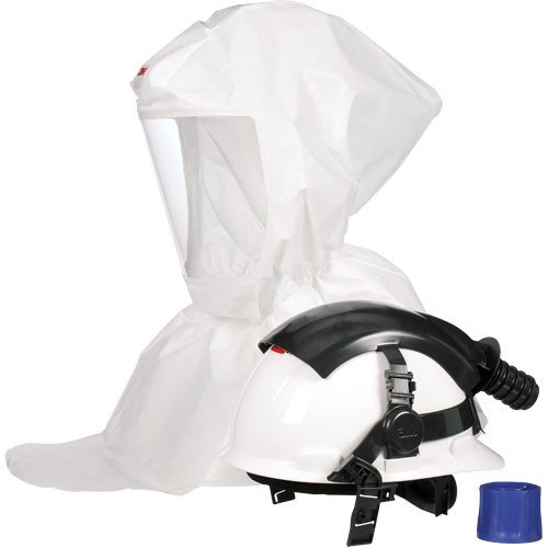 Versaflo S-Series Painter's Hood Assembly S-767 with Inner Shroud & Hardhat, Standard, Hard Top, Single Shroud Moffatt Supply & Specialties