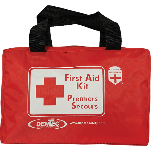 Trousse de premiers soins Shield, R&eacute;pond ou surpasse la norme CSA Z1220-24 type 2 environnements &agrave; faible risque, Petit (2-25 travailleurs) Moffatt Supply & Specialties