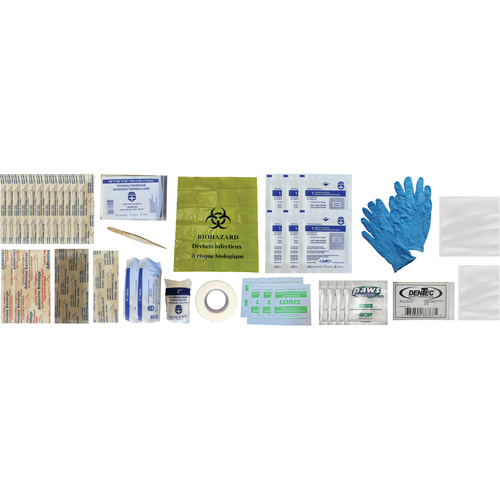 Trousse de premiers soins Shield, R&eacute;pond ou surpasse la norme CSA Z1220-24 type 1 individuelle, Personnel (1 travailleur) Moffatt Supply & Specialties