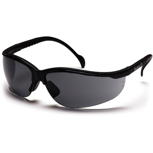 Lunettes de s&eacute;curit&eacute; &agrave; demi-monture Venture II, Lentille Gris, Antibu&eacute;e/Anti-&eacute;gratignures/Antistatique, ANSI Z87+/R&eacute;pond ou surpasse la norme CSA Z94.3 Moffatt Supply & Specialties