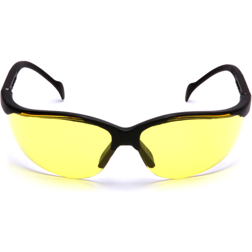 Lunettes de s&eacute;curit&eacute; &agrave; demi-monture Venture II, Lentille Ambr&eacute;e, ANSI Z87+/MCEPS GL-PD 10-12/R&eacute;pond ou surpasse la norme CSA Z94.3 Moffatt Supply & Specialties