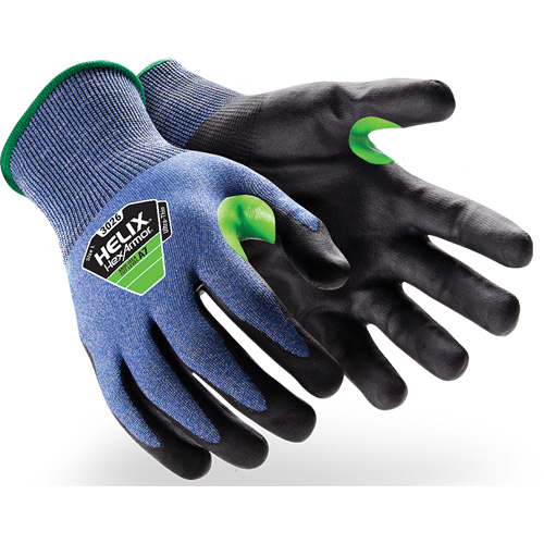 Gants r&eacute;sistant &agrave; la coupe Helix 3026, 6/T-petit, Calibre 21, Rev&ecirc;tement Mousse de nitrile, ASTM ANSI niveau A7 Moffatt Supply & Specialties