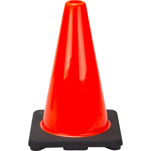 Premium Traffic Cone, 12", Orange Moffatt Supply & Specialties