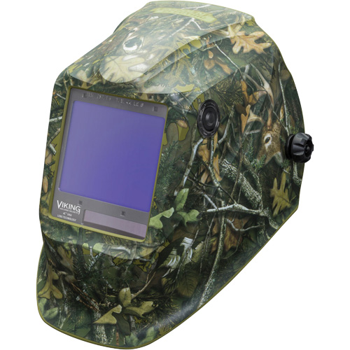 Masque de soudage VIKING 3350 White Tail Camo, 3,74" lo x 3,34" la Champ de vision, Teinte 5 - 13 Moffatt Supply & Specialties