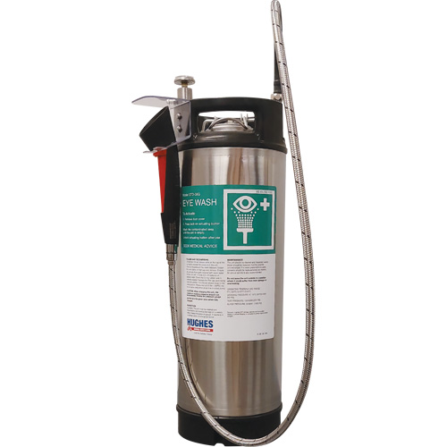 Portable Self-Contained Emergency Wash, Pressurized, 4 gal. Capacity, Meets None Moffatt Supply & Specialties