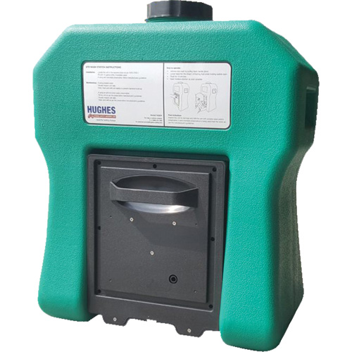 Portable Self-Contained Eyewash Station, Gravity-Fed, 16 gal. Capacity, Meets ANSI Z358.1 Moffatt Supply & Specialties