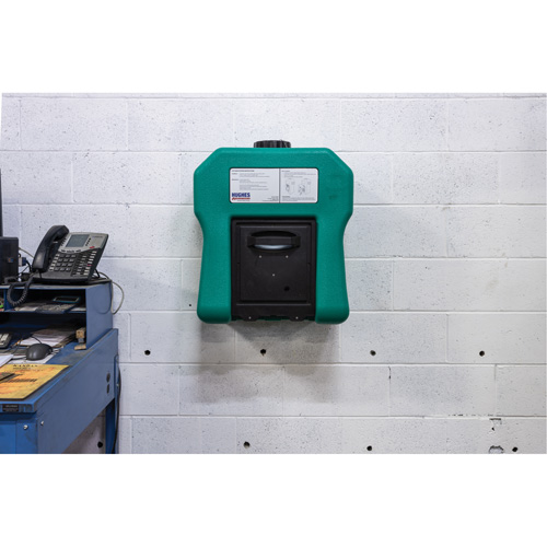 Portable Self-Contained Eyewash Station, Gravity-Fed, 16 gal. Capacity, Meets ANSI Z358.1 Moffatt Supply & Specialties
