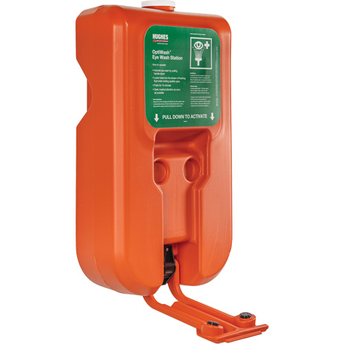 Portable Self-Contained Eyewash Station, Gravity-Fed, 10 gal. Capacity, Meets ANSI Z358.1 Moffatt Supply & Specialties