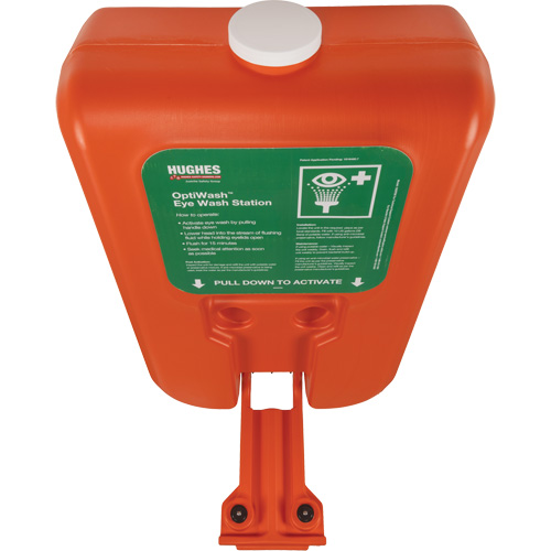 Portable Self-Contained Eyewash Station, Gravity-Fed, 10 gal. Capacity, Meets ANSI Z358.1 Moffatt Supply & Specialties