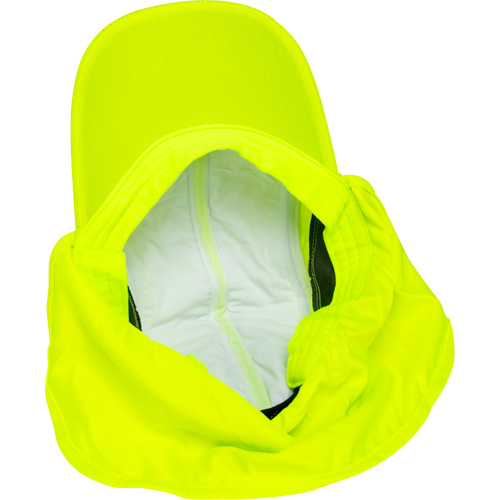 Cooling Hat with Neck Shade, Hi-Vis Lime Moffatt Supply & Specialties