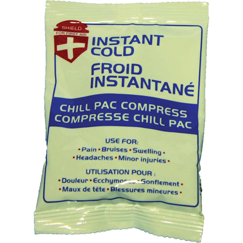 Instant Chill Pac Compress, Cold, Single Use, 4" x 6" Moffatt Supply & Specialties