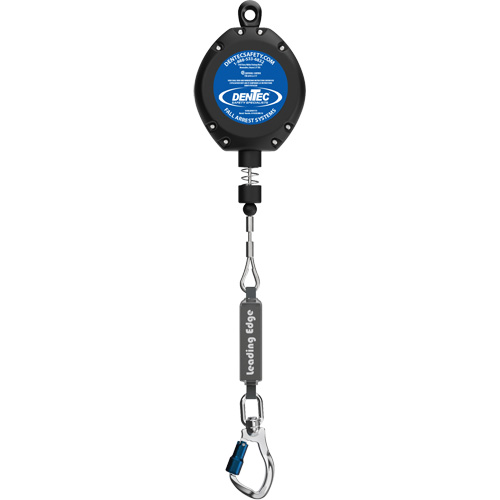 Self-Retracting Lifeline, 30', Galvanized Steel, Swivel Moffatt Supply & Specialties