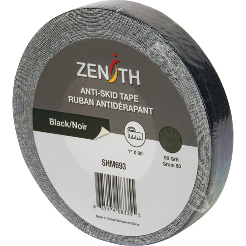 Anti-Skid Tape, 1" x 60', Black Moffatt Supply & Specialties