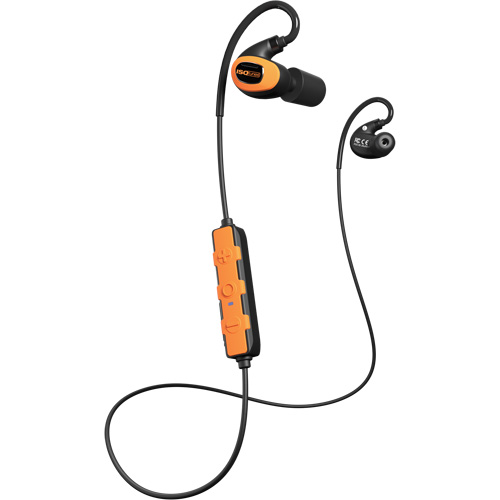 Safety Orange Pro 3.0 Bluetooth Earbuds Moffatt Supply & Specialties