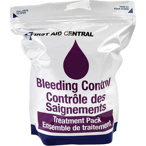 13 articles pour le contr&ocirc;le des saignements la trousse d'intervention d'urgence de premiers soins Moffatt Supply & Specialties
