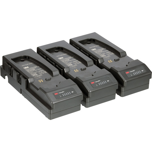 Versaflo 3-Station Battery Charger Pack for Versaflo TR-300+ PAPR Moffatt Supply & Specialties