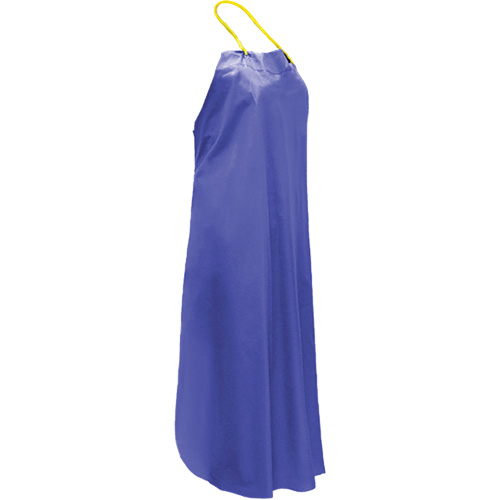 CoverMe Apron, PVC/Vinyl, 45" L x 35" W, Blue Moffatt Supply & Specialties
